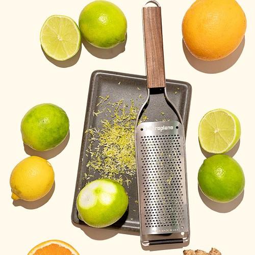 Master Series Fine Cheese Grater with Walnut Handle