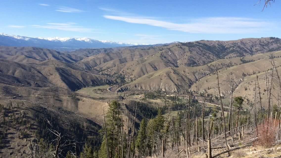 Biking in Montana