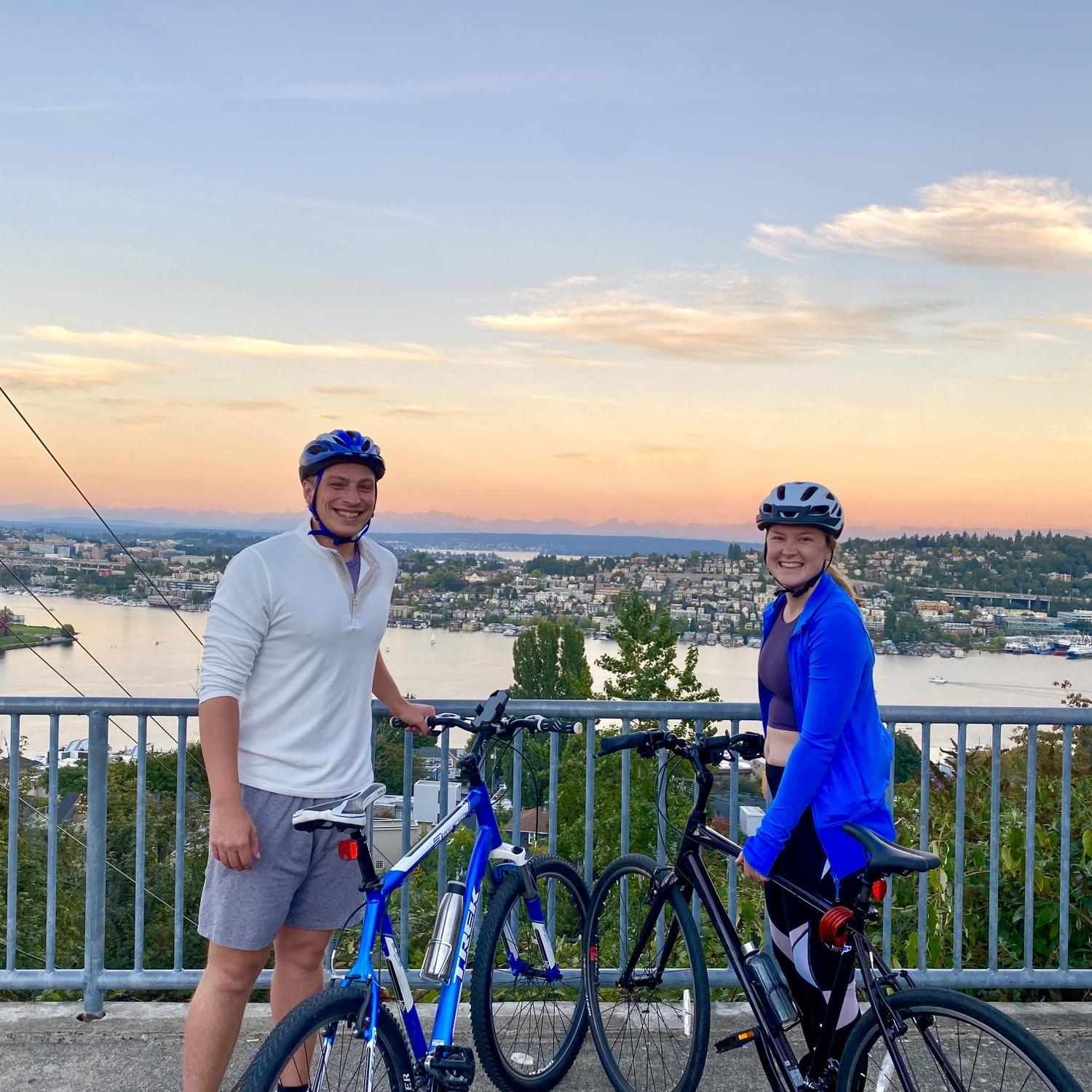 Bike ride in Seattle, September 2021.