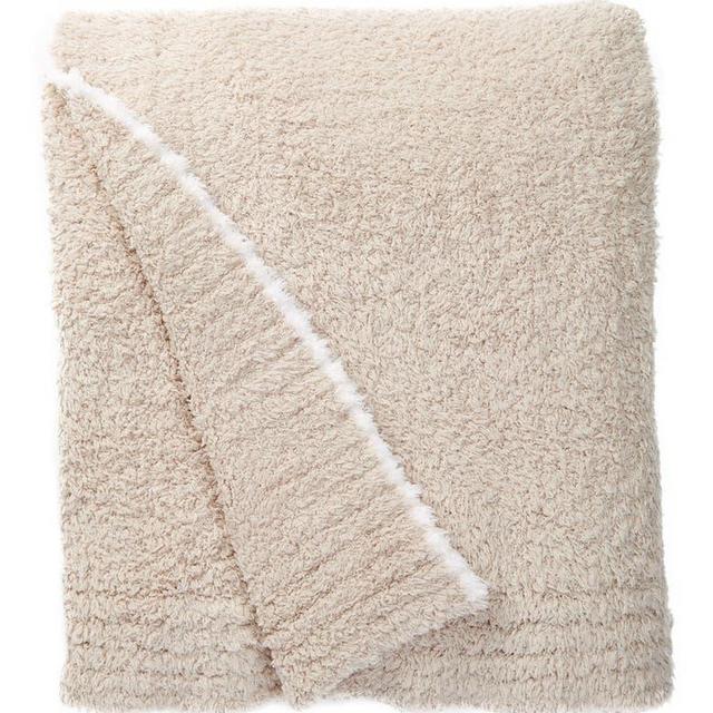 Barefoot Dreams CozyChic Rib Trim Throw - 45" x 60"