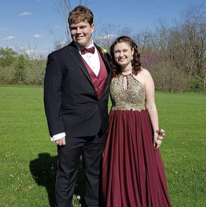 Our first prom