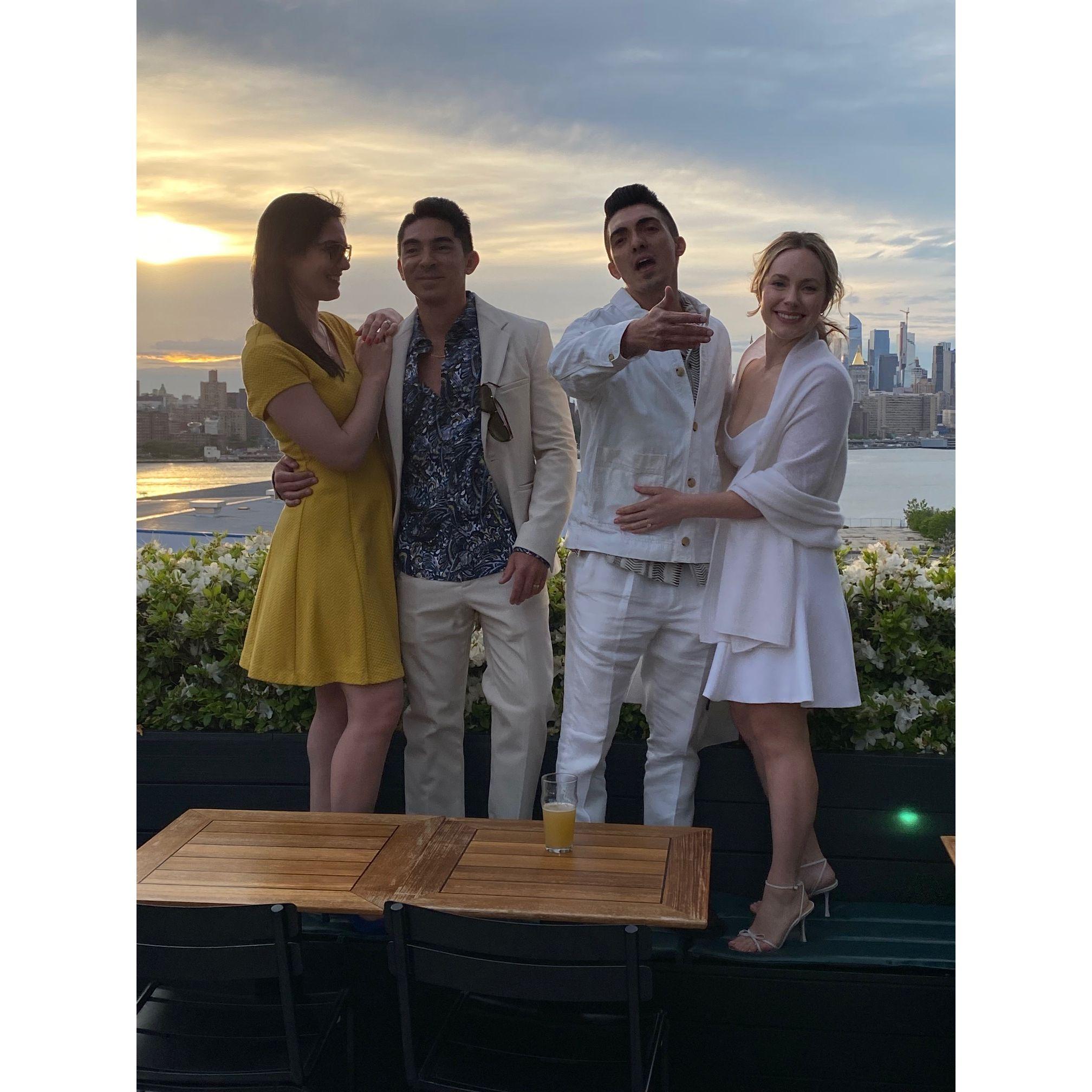 Engagement party personality pic