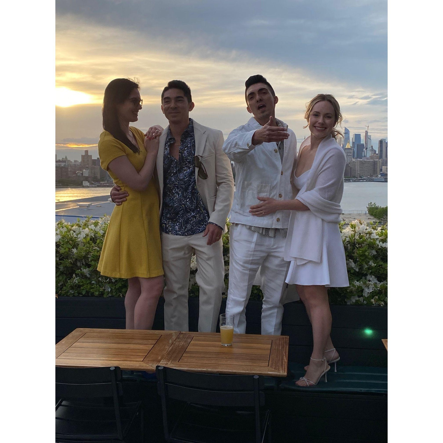 Engagement party personality pic