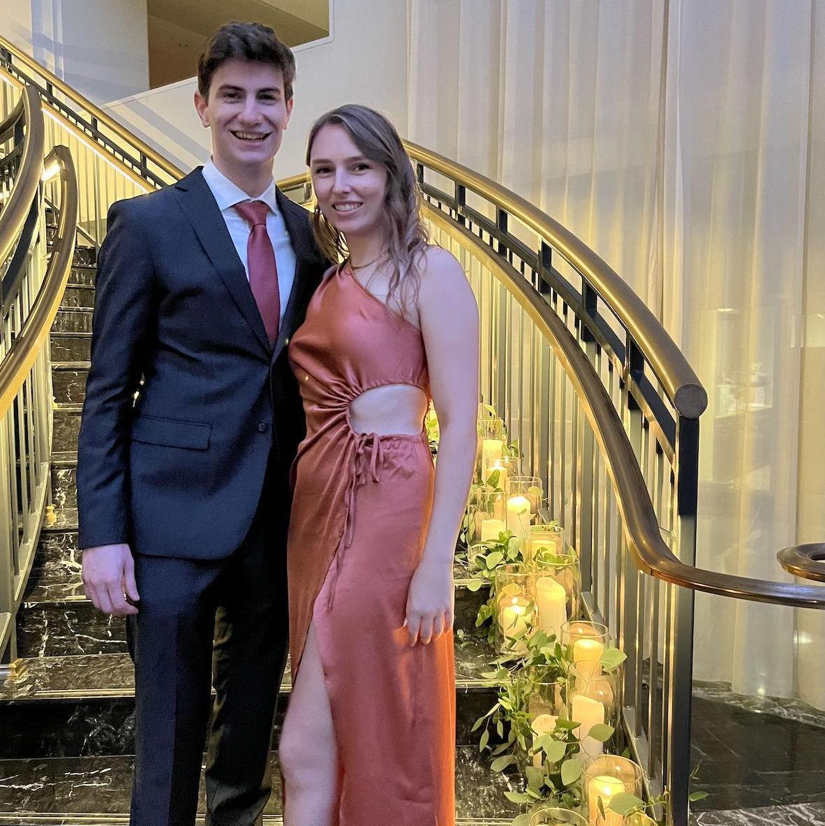 At Emily and Matt's wedding in Philly