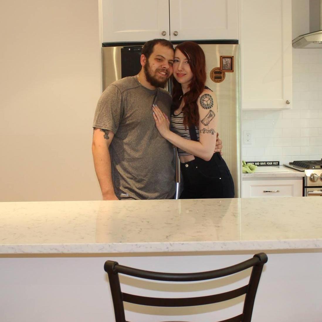 Our first picture in our new house!