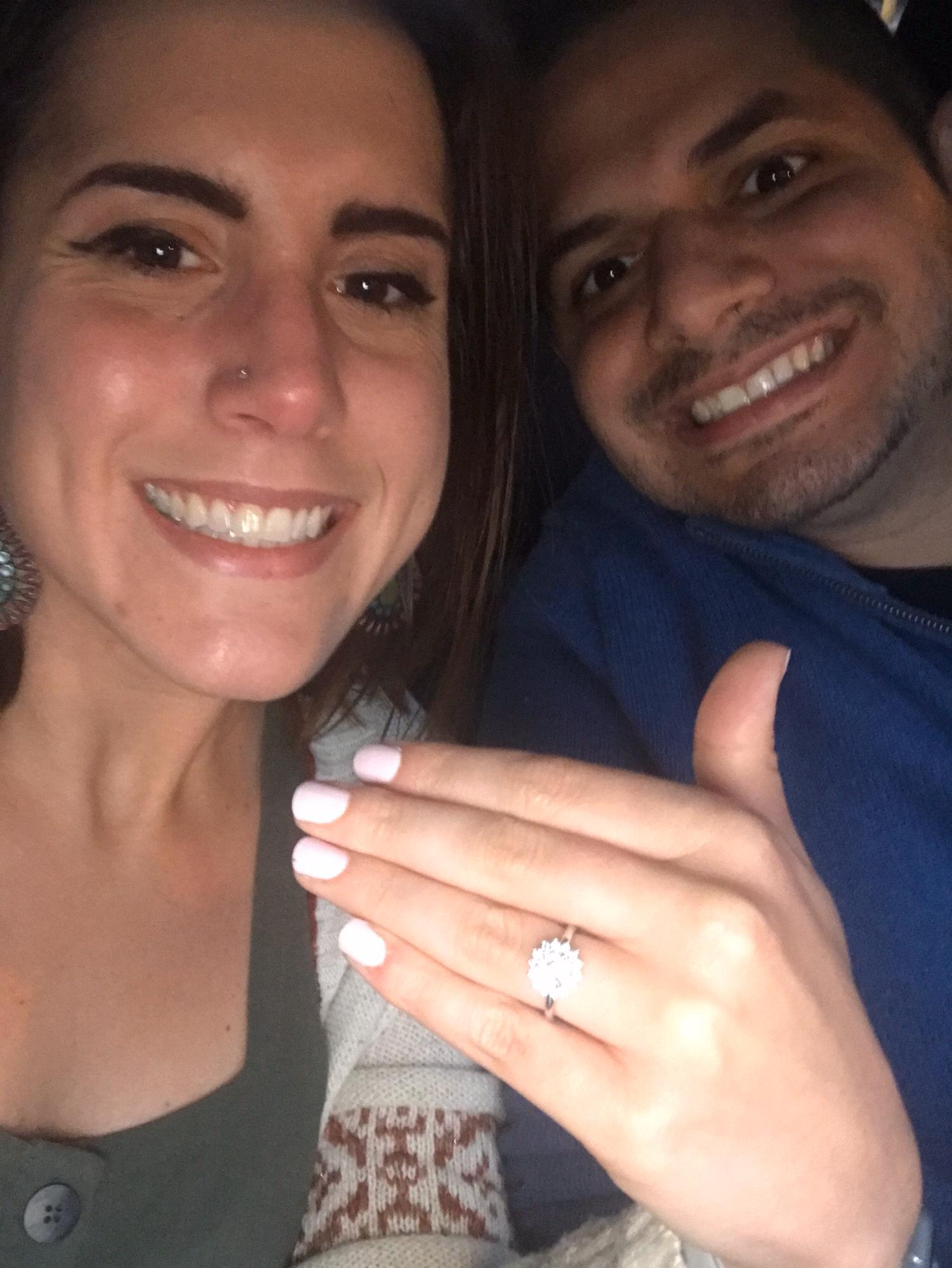 Teary eyed and stomach butterflies, when Leila said "of course!" to marry the man of her dreams