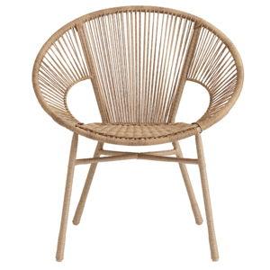 Camden Round All Weather Wicker Outdoor Chair - World Market
