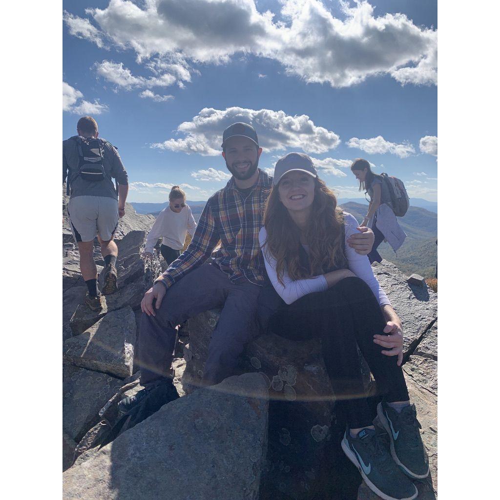 Camping with friends in Shenandoah National Park