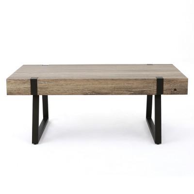 Abitha Coffee Table Canyon Gray - Christopher Knight Home