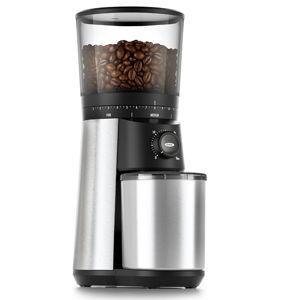 OXO Brew Conical Burr Coffee Grinder - Silver, Stainless Steel Burrs, One-Touch Automatic Smart Grind