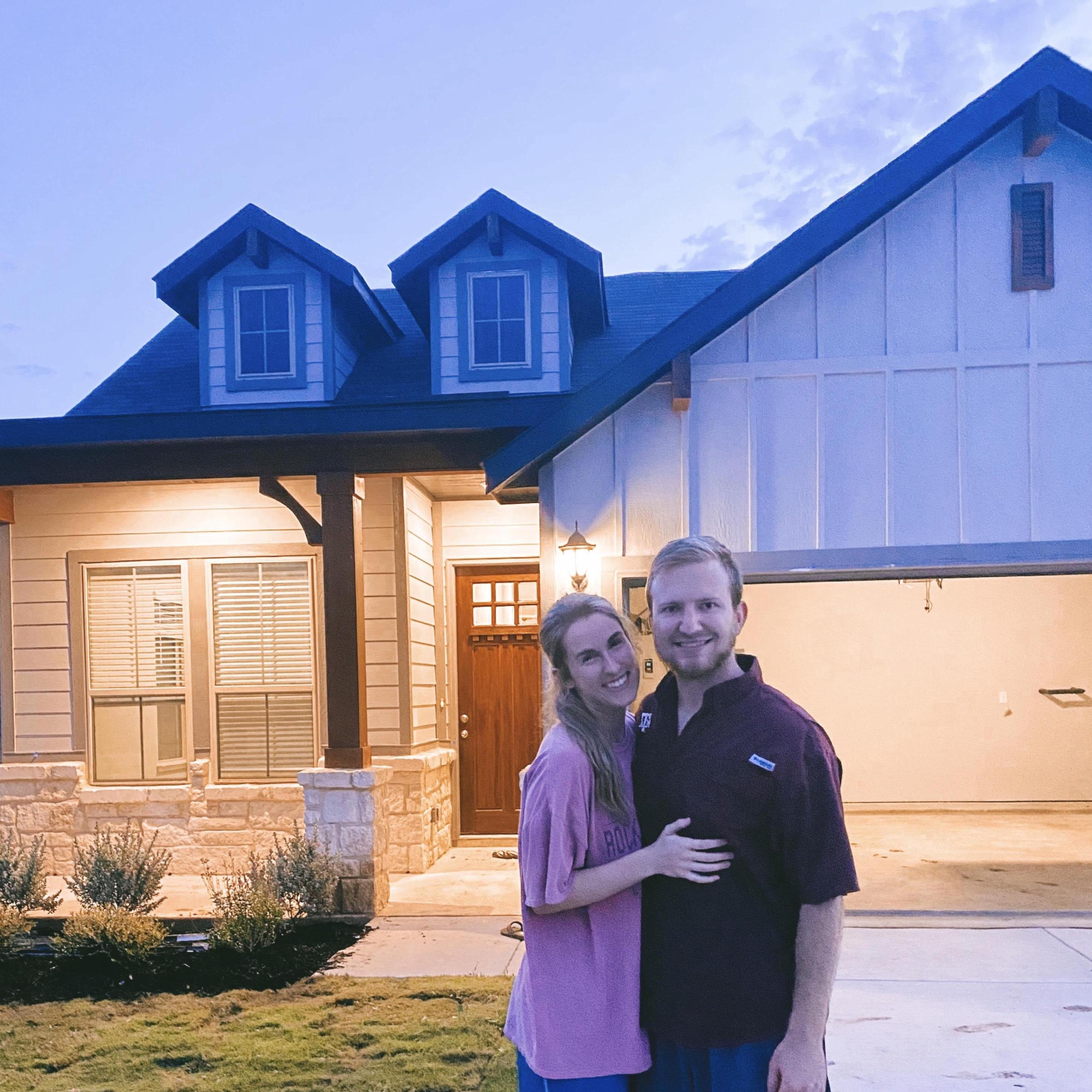 Our first home!