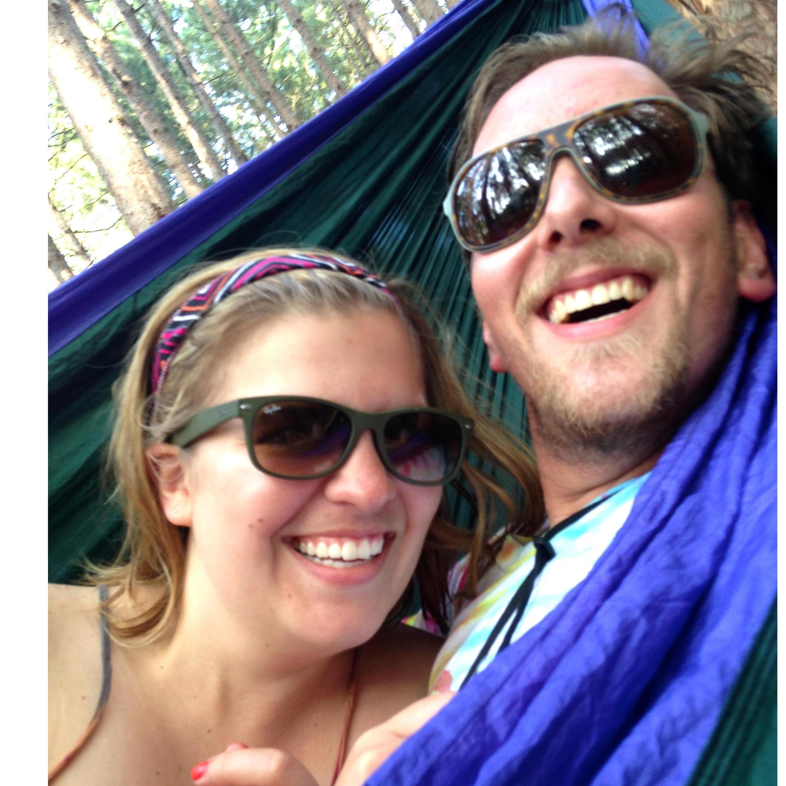 HAMMOCKING AT ELECTRIC FOREST