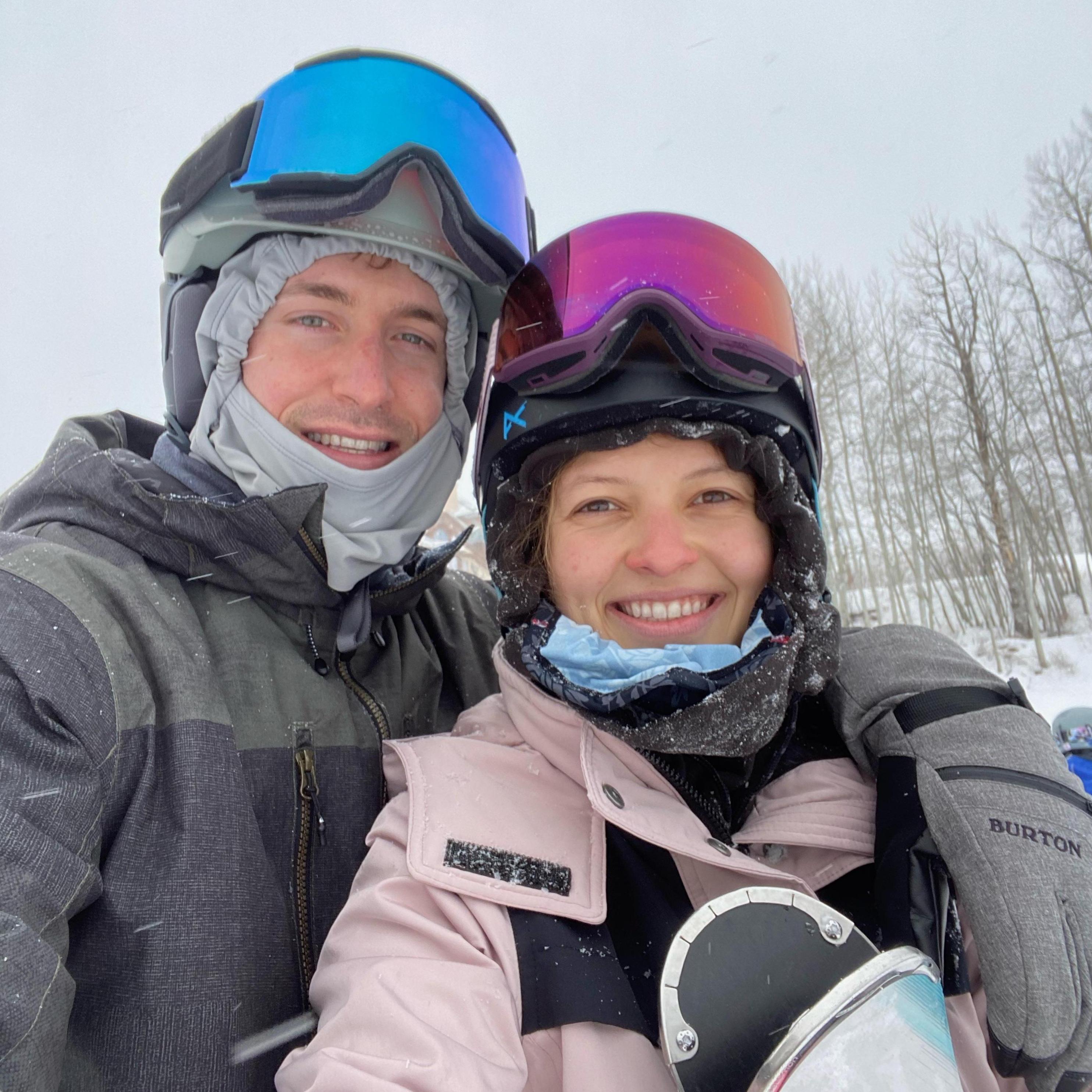 This man taught me to ski!