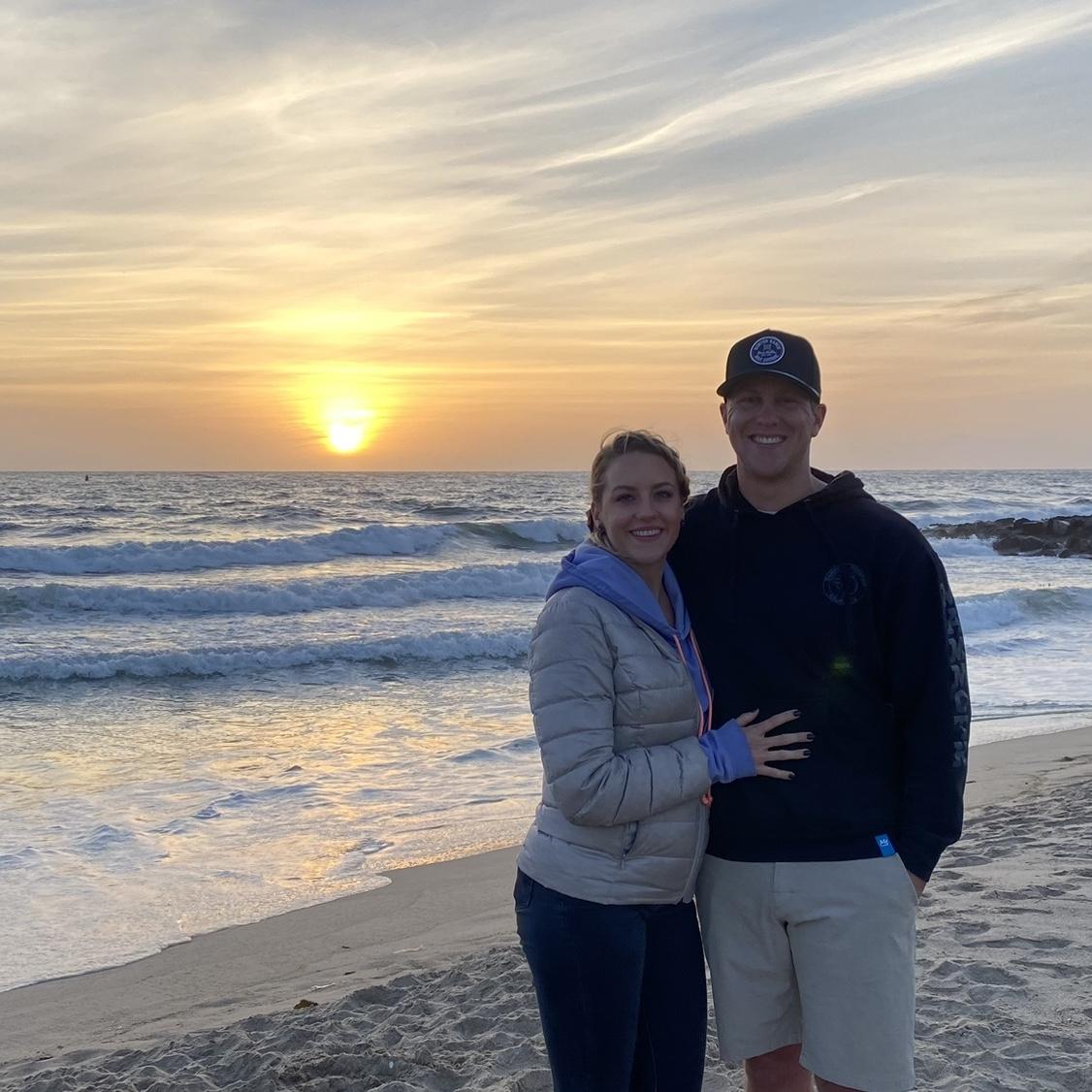Our first photo together!