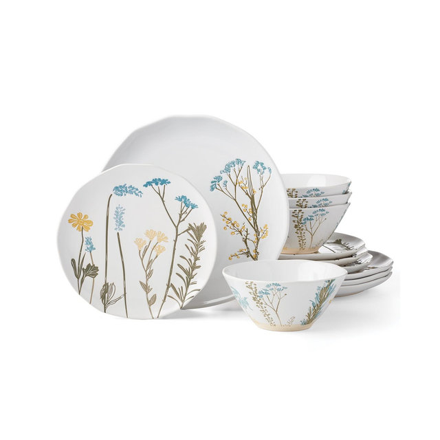 Lenox Wildflowers 12 Pc. Dinnerware Set, Service for 4