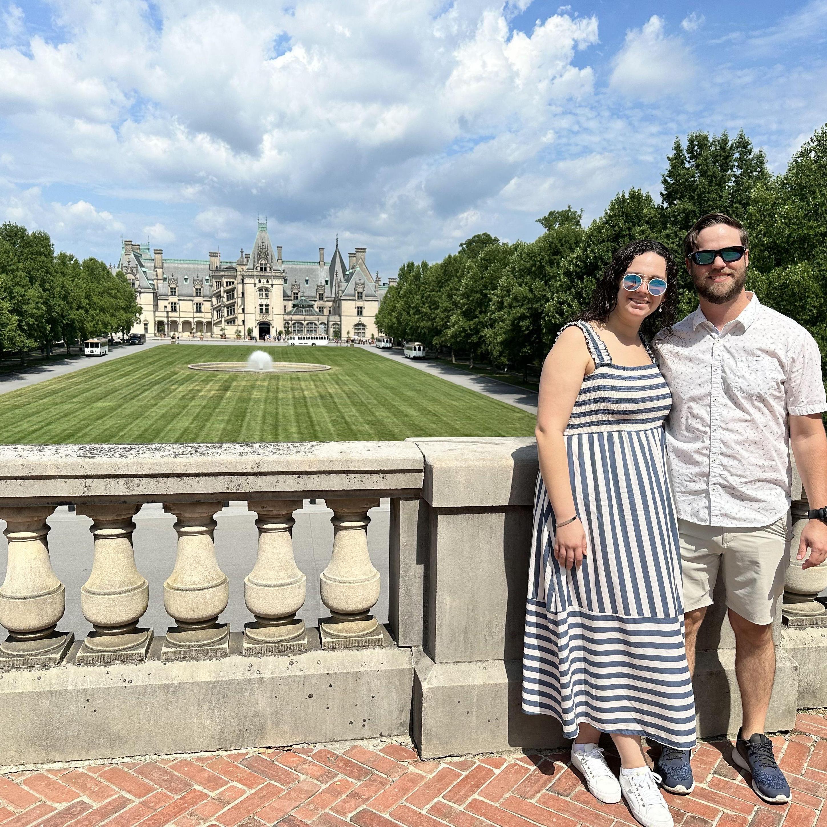 Megan's first visit to the Biltmore!