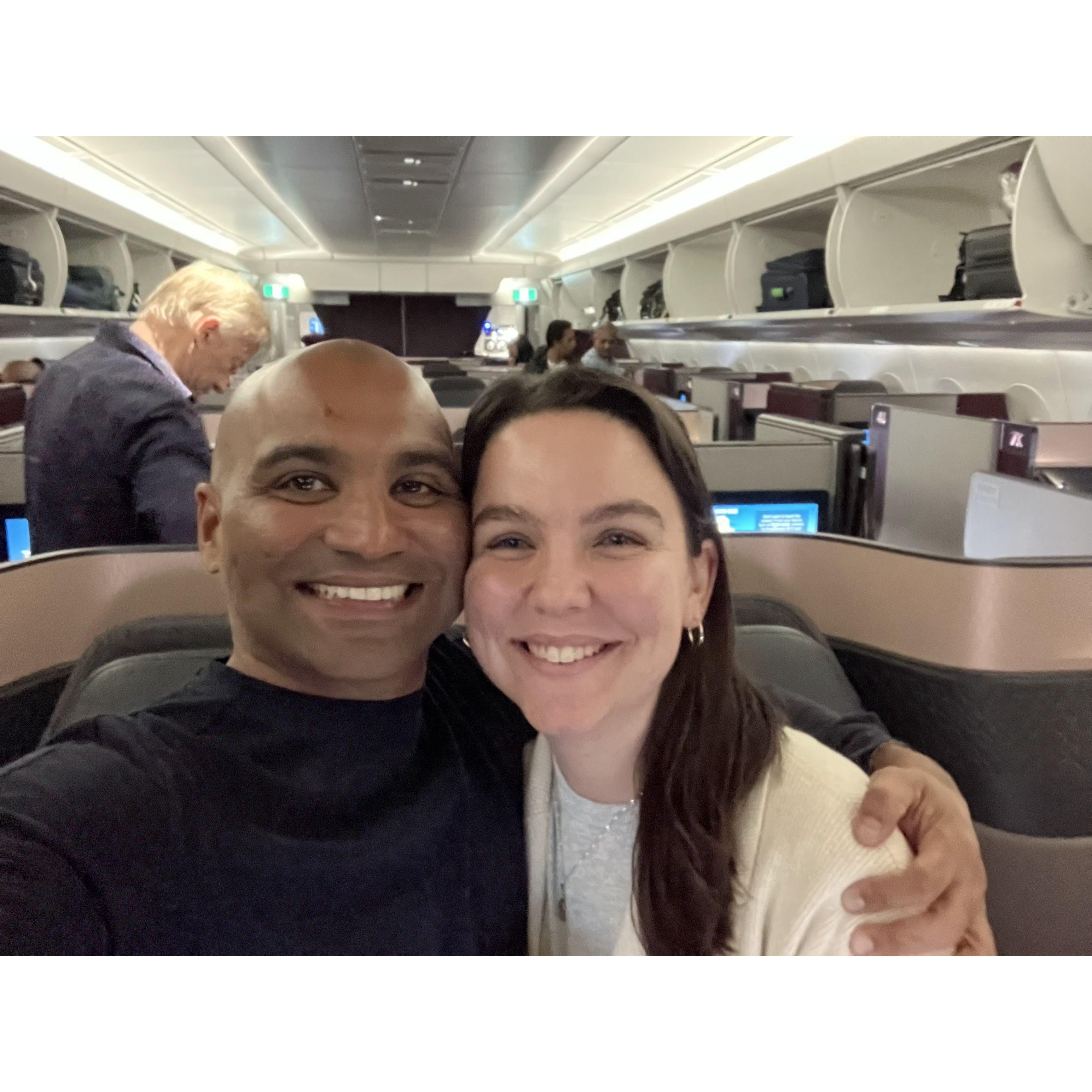 On our way to INDIA