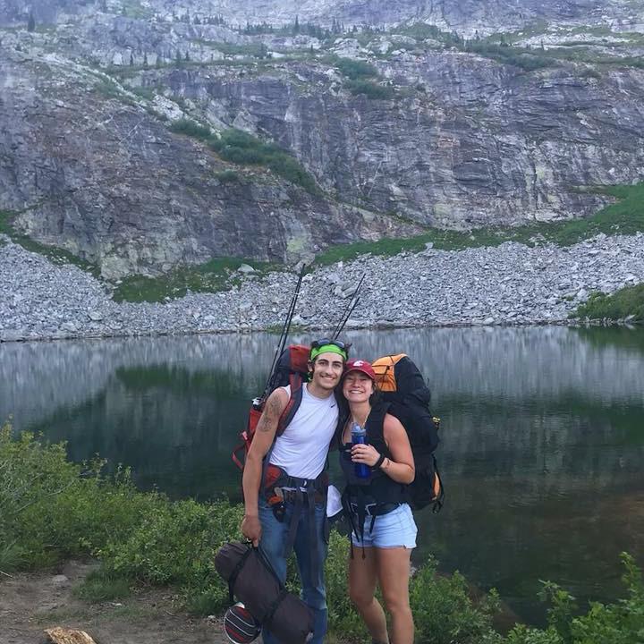 Our first backpacking trip together in N Idaho