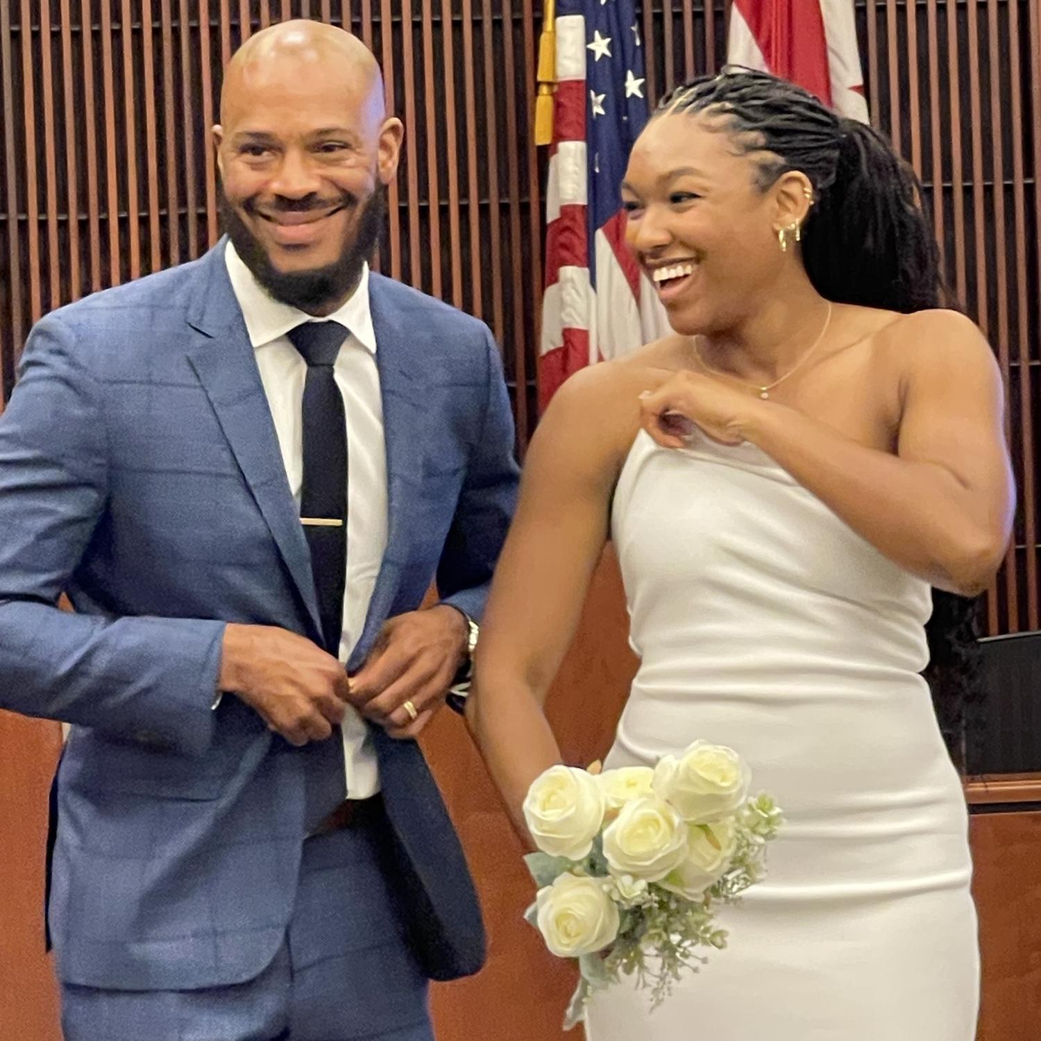5.14.24
Legally married!