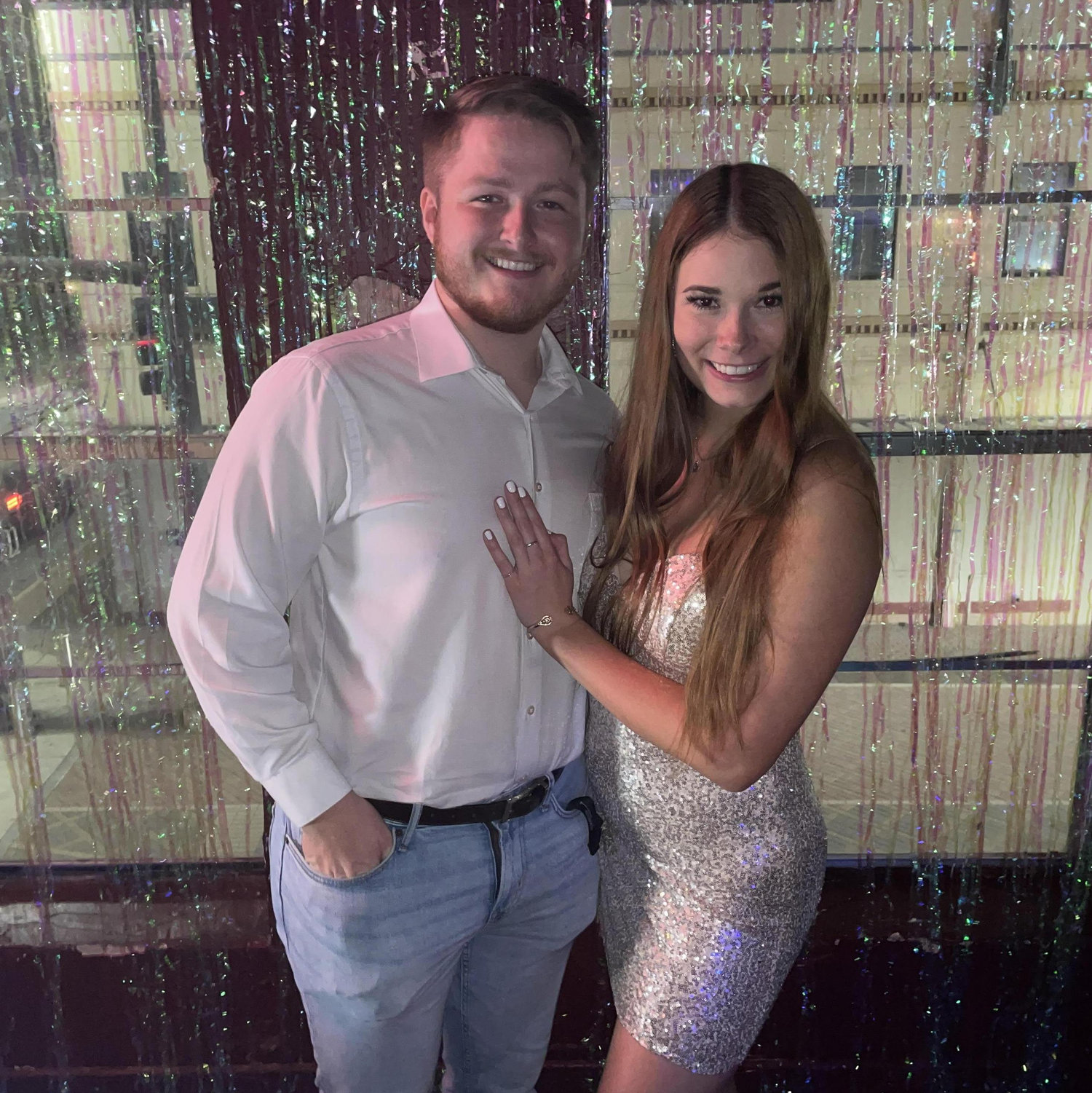Our first formal together for my women's org, PAWS! December 2022