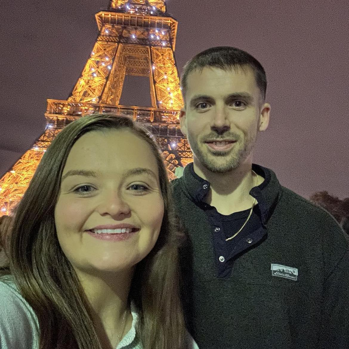 Our trip to Paris, France! We got to see the Eiffel Tower sparkle at night!