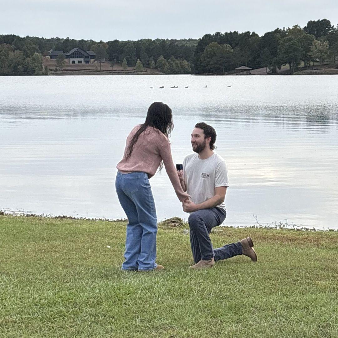 Tyler proposed!
