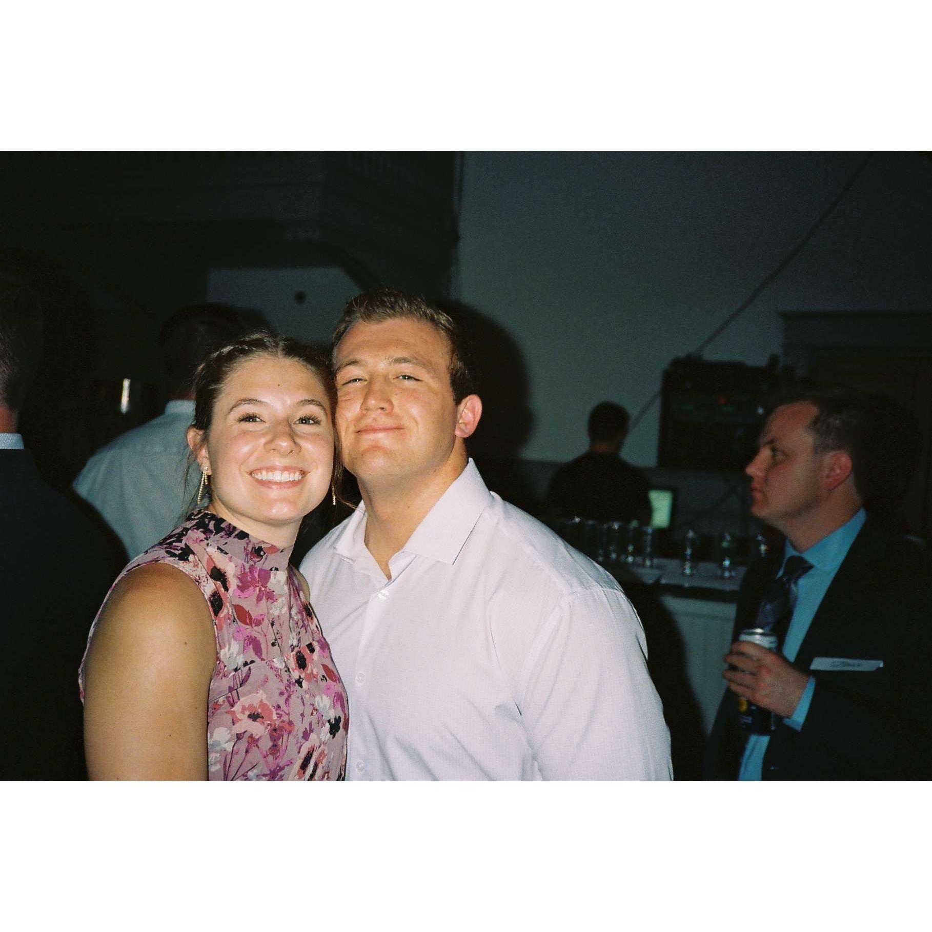 Celebrating John and Rose's wedding