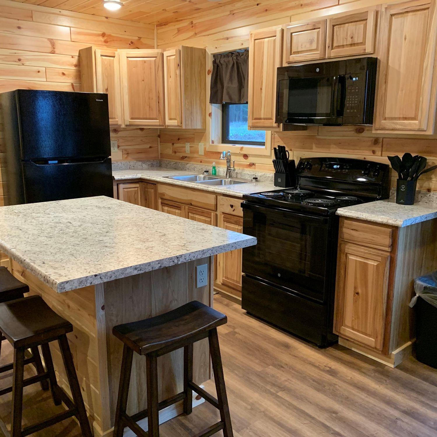 Sample Cabin Kitchen