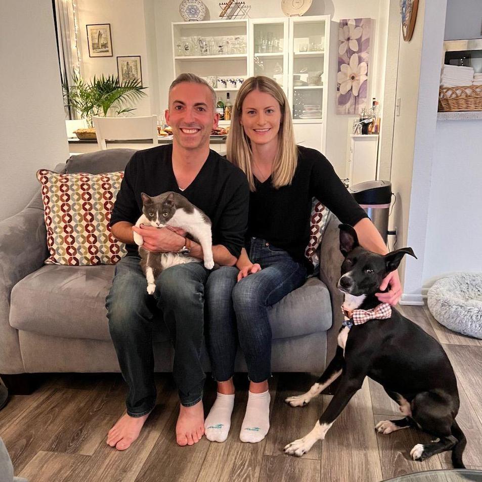 Bosco's first Thanksgiving (Nov 2021)