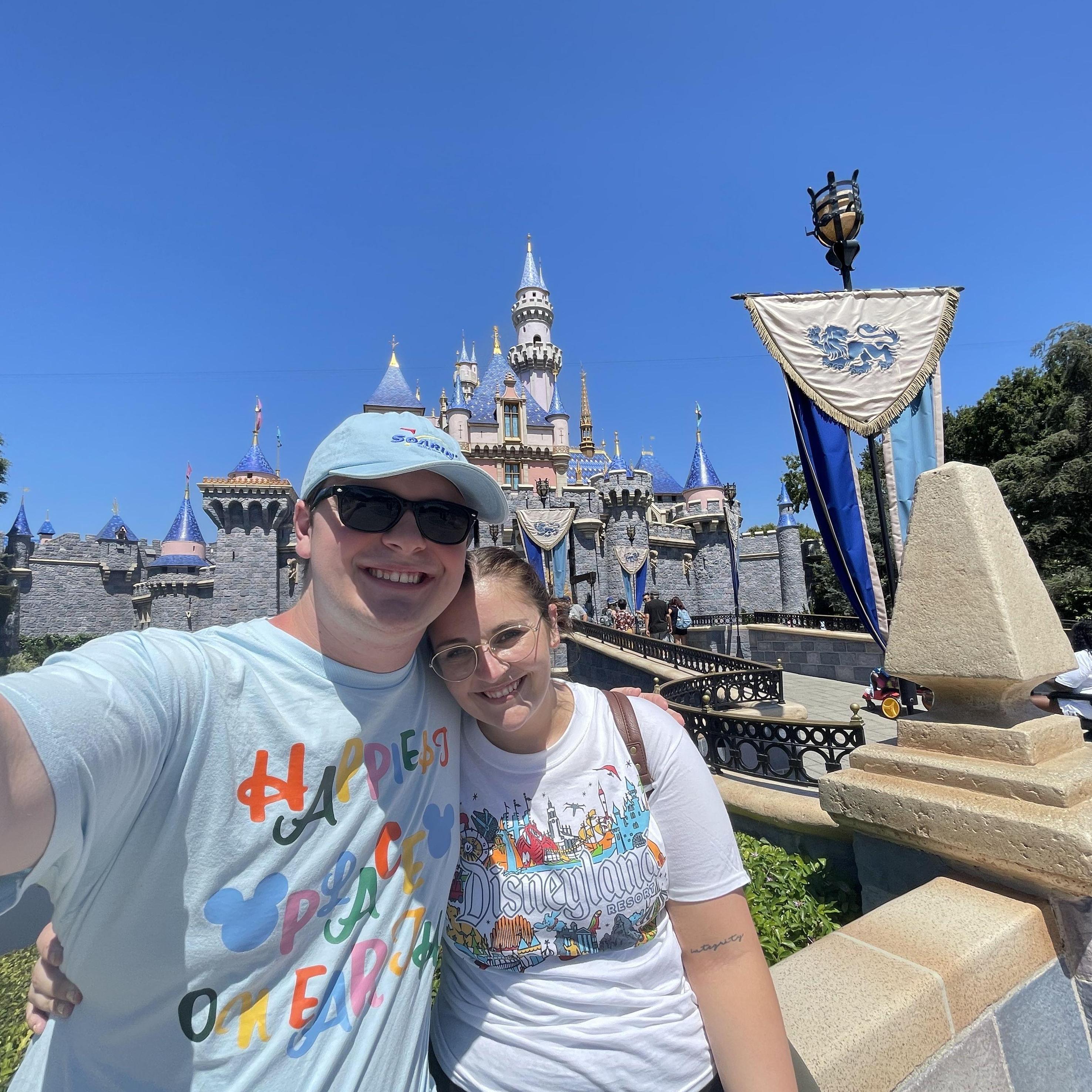 Our first trip to Disneyland!