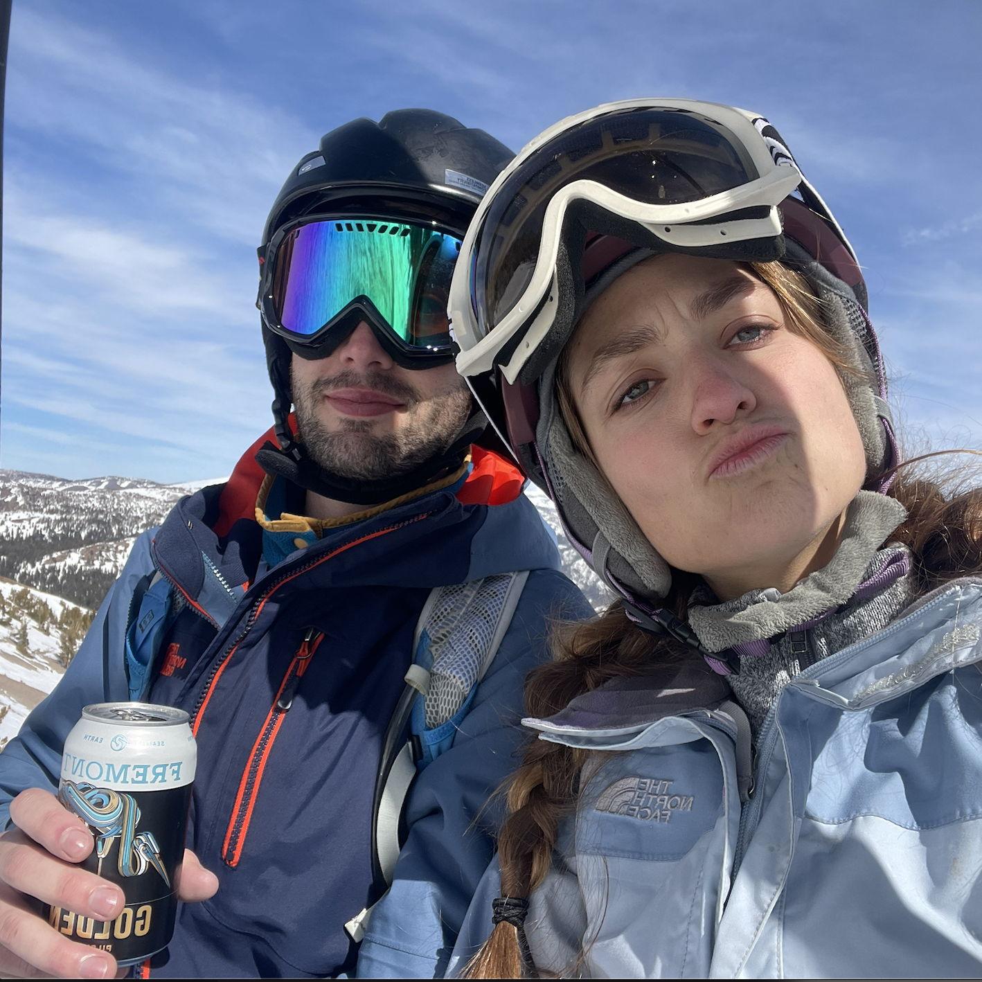 One of our many Mammoth mountain trips!