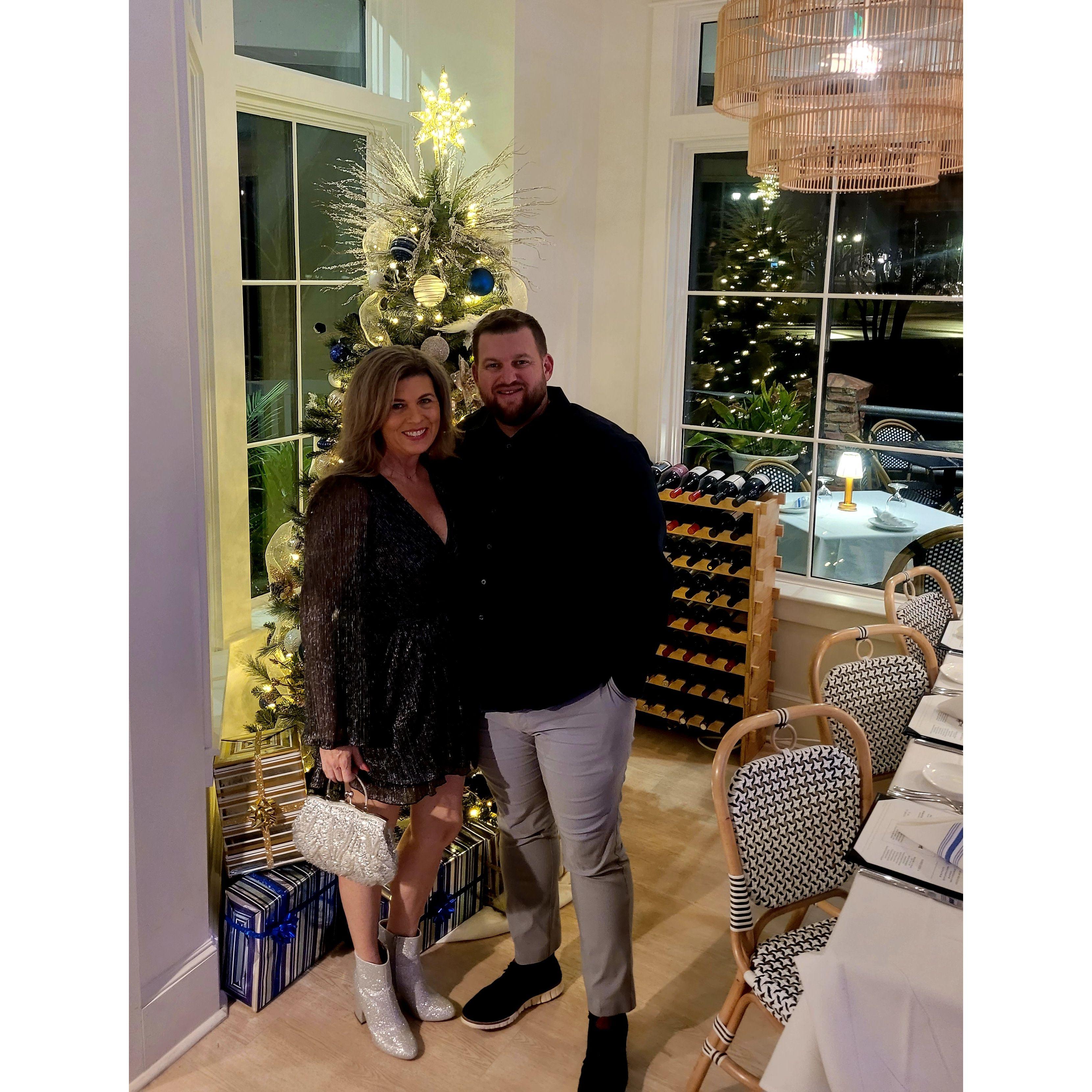 Jacob's 36th birthday dinner.