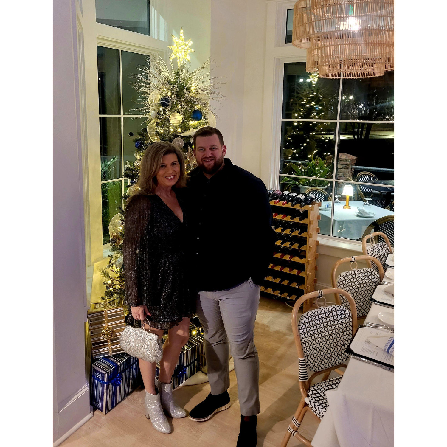 Jacob's 36th birthday dinner.