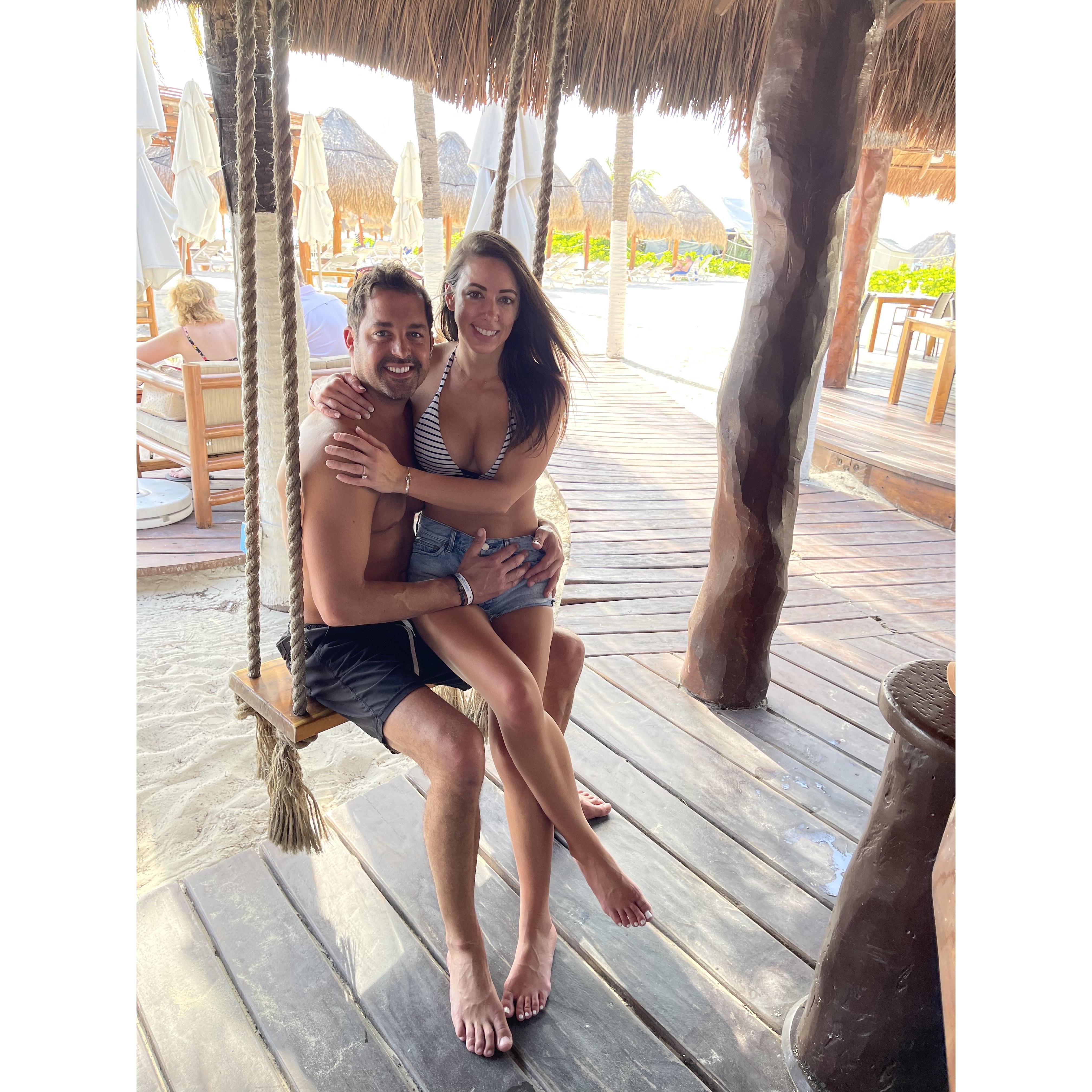 First day at our resort Privilege Aluxes in Isla