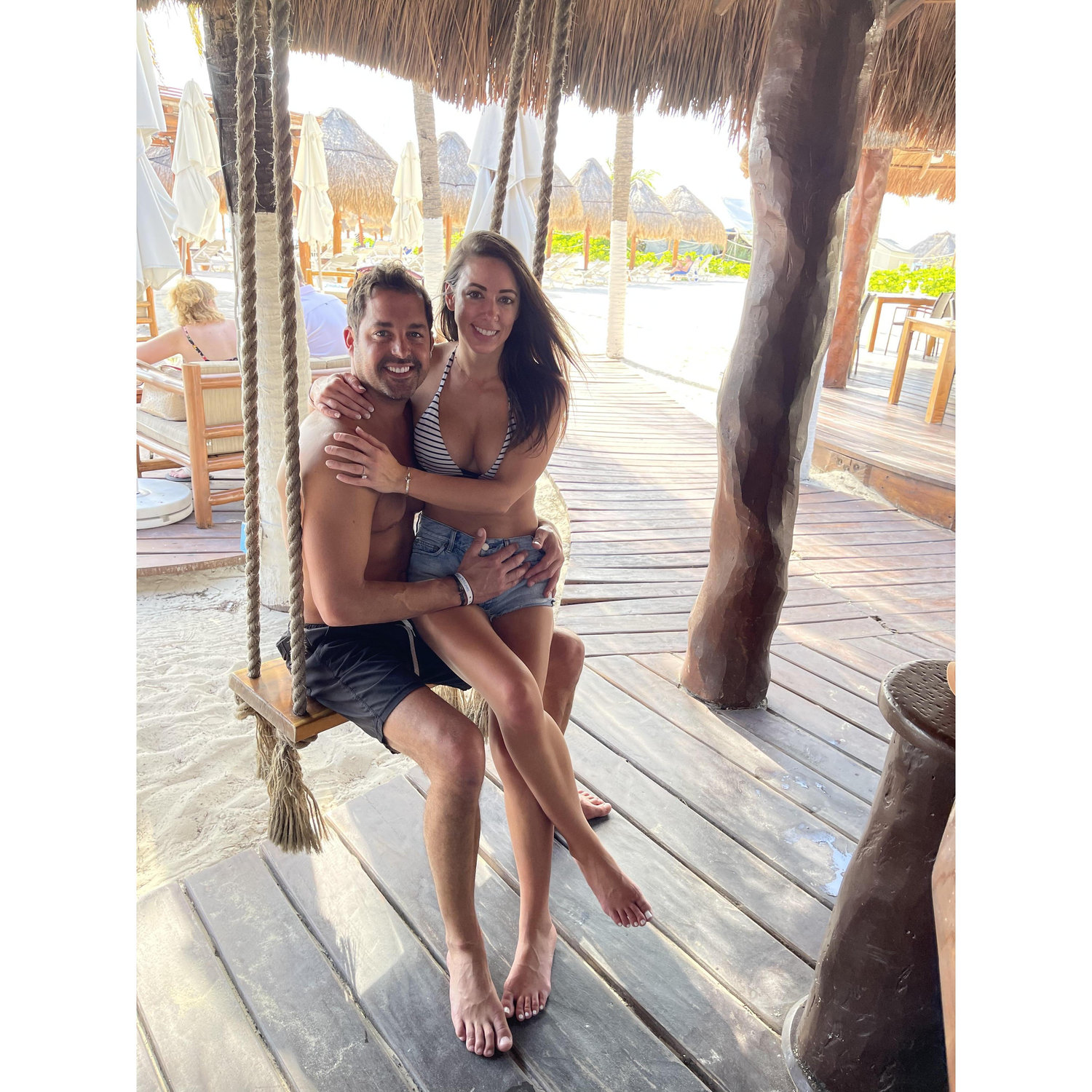 First day at our resort Privilege Aluxes in Isla