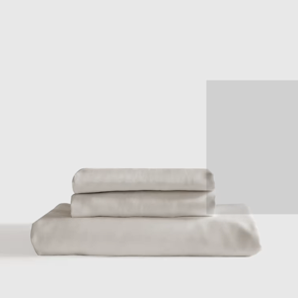 Bamboo Fitted Sheet Set in Sand