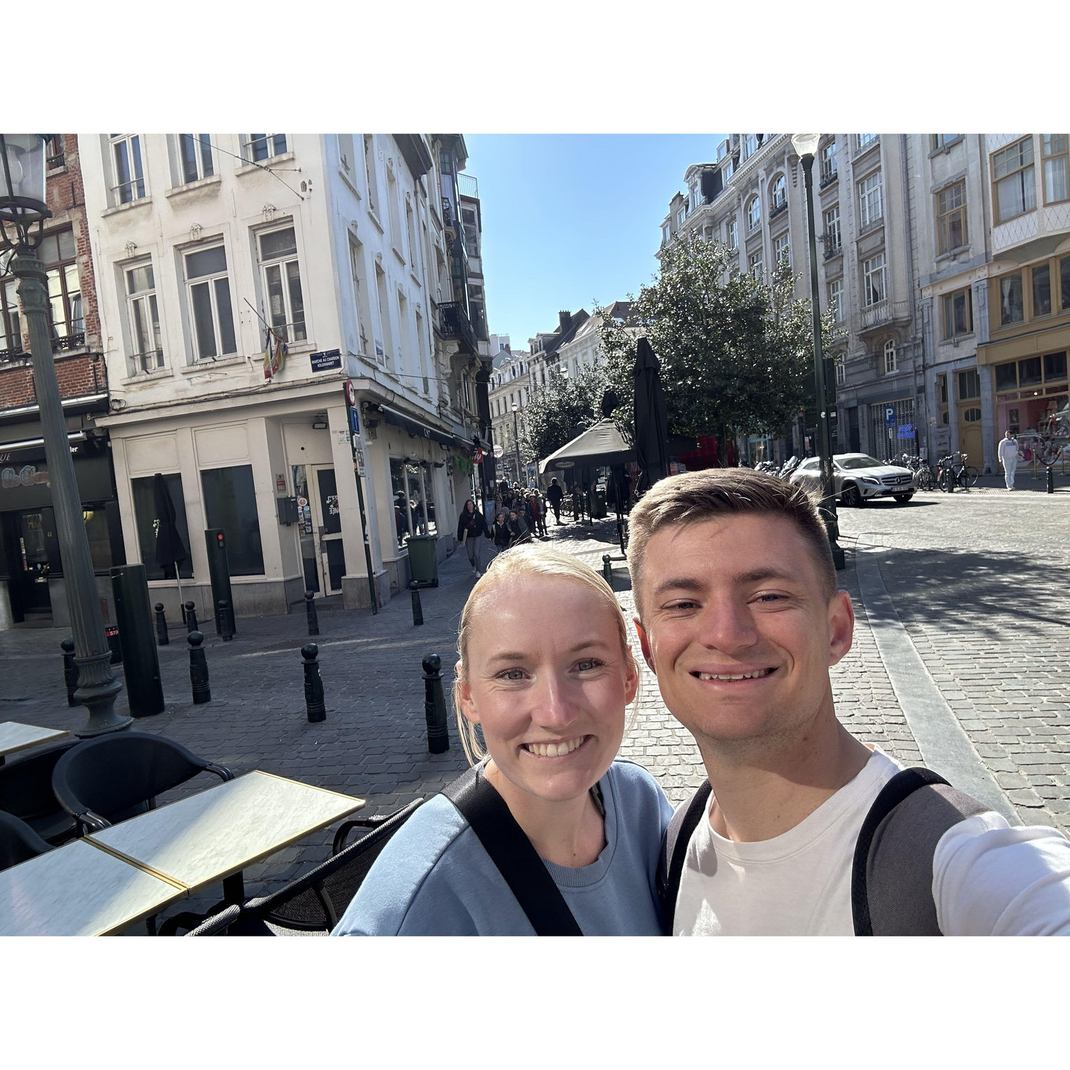Europe trip to meet Skyler's Belgian family!