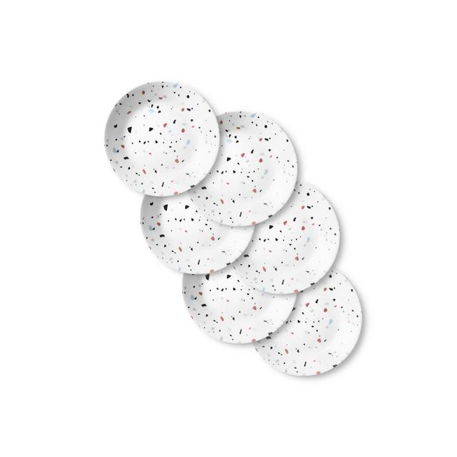 Corelle®Terrazzo Rosa 6.75” Appetizer Plate Set, 6-pk