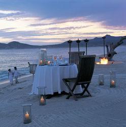 Honeymoon Private Dinner on the Beach