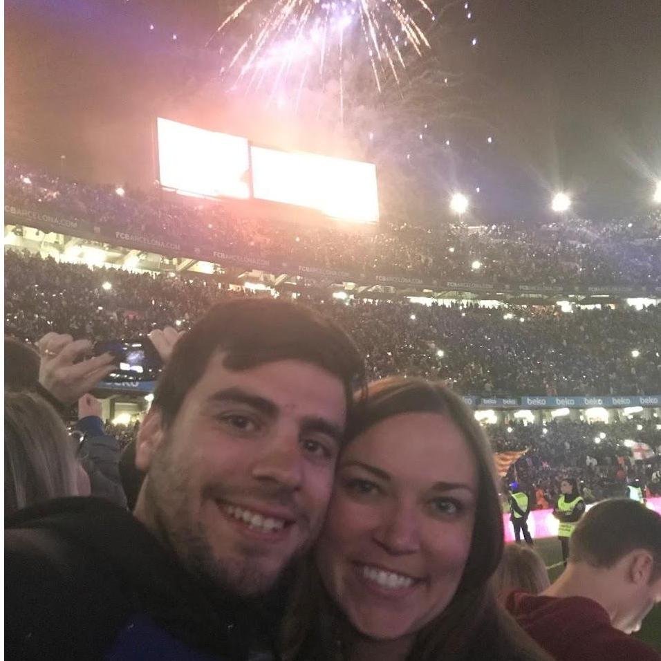 Barcelona, Spain - La Liga championship soccer game