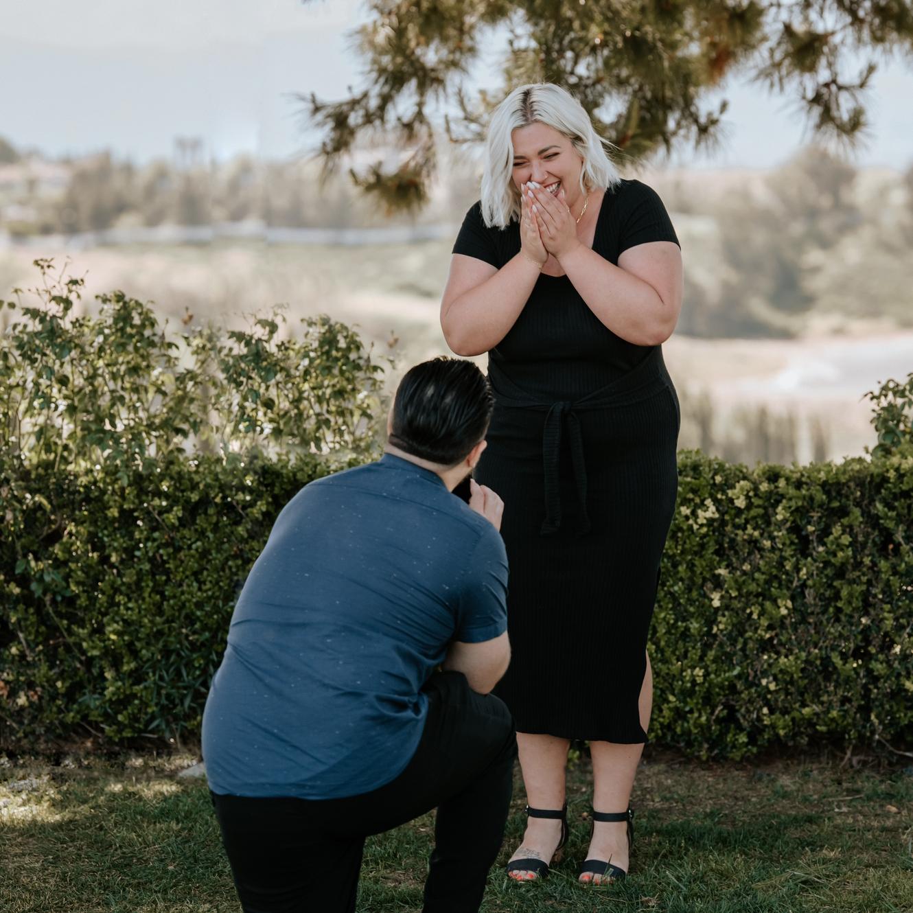 April 23, 2023! When Ryan popped the question.
