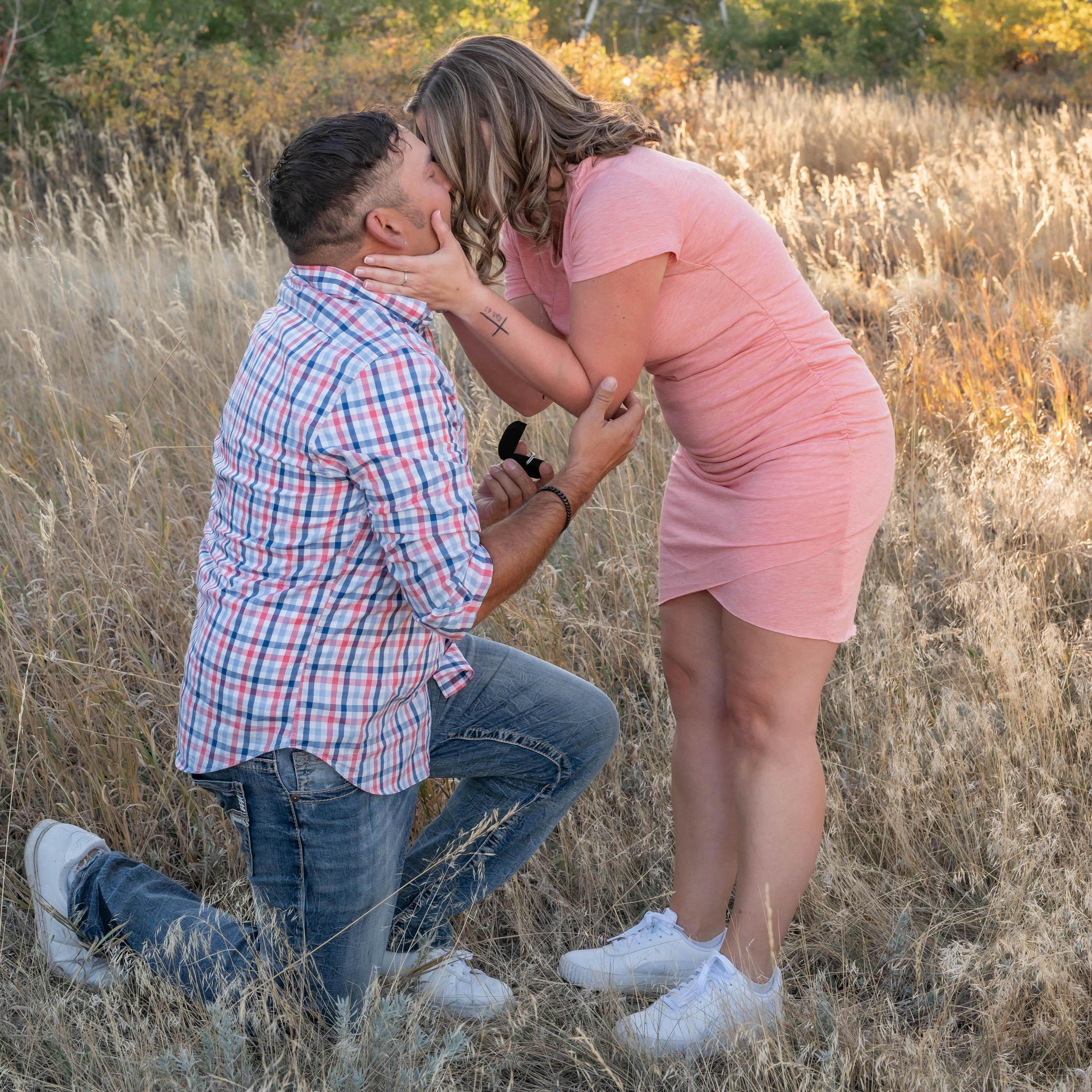 She said yes!!