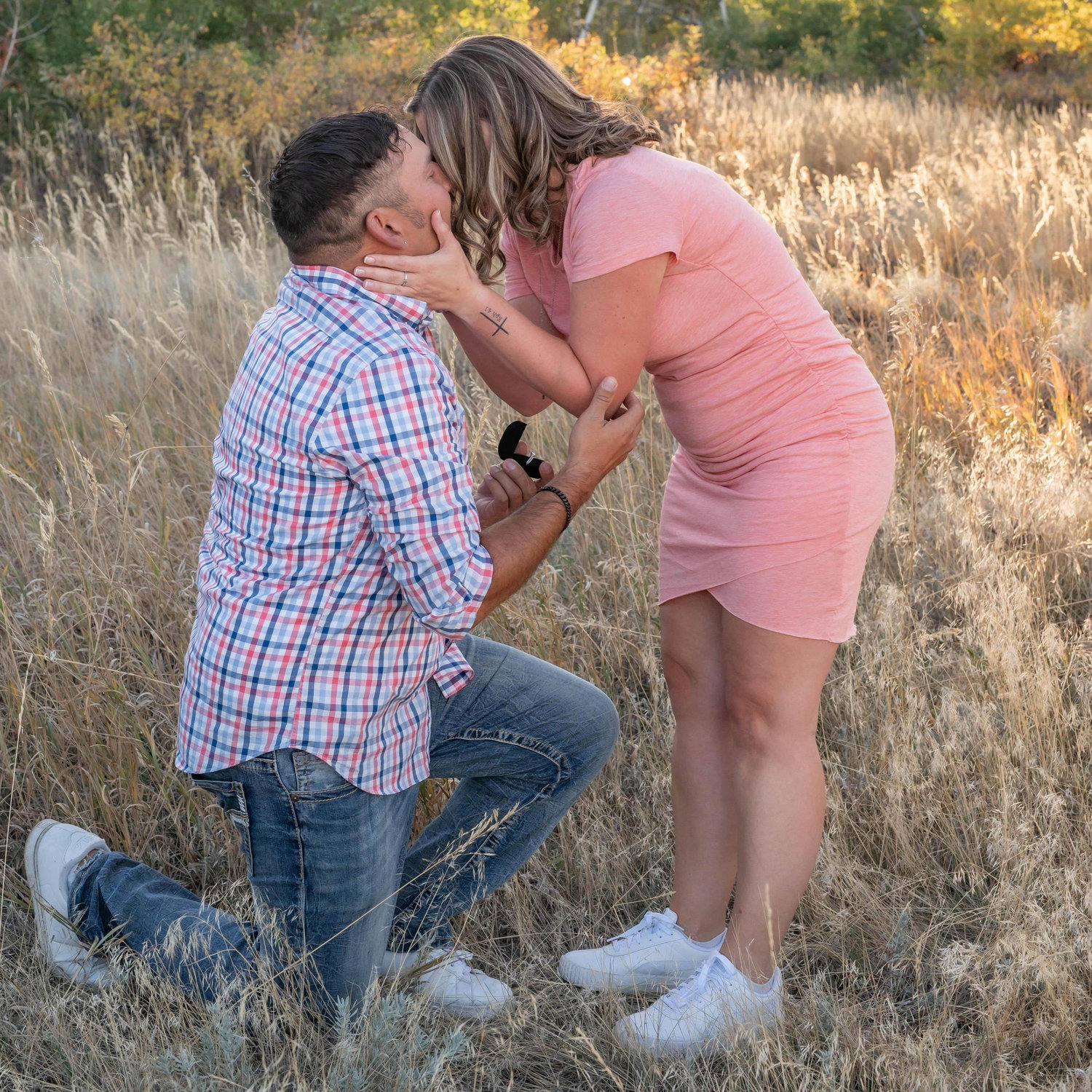 She said yes!!