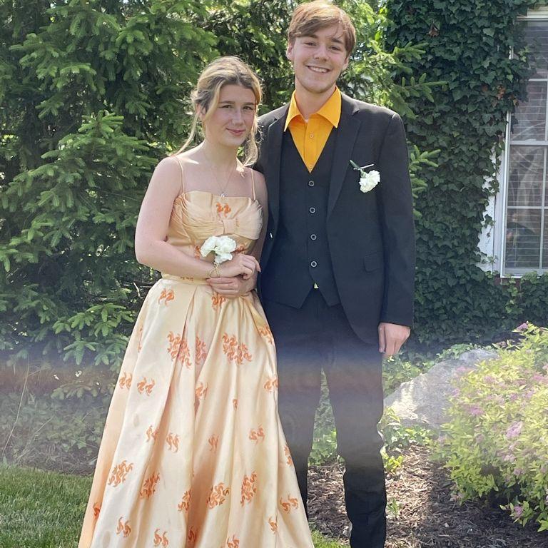 Our senior prom.