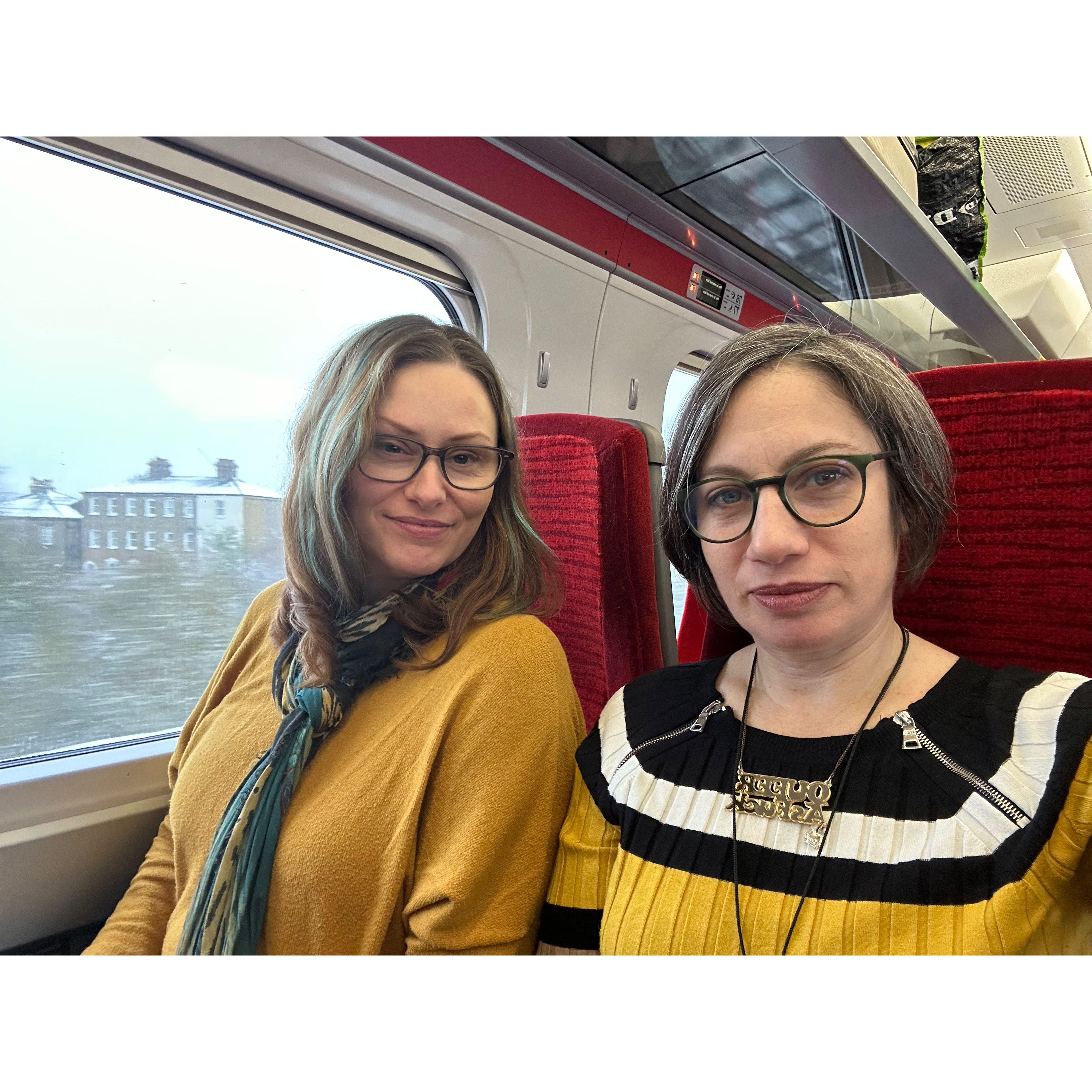 Coming up to Leeds for our first Christmas.