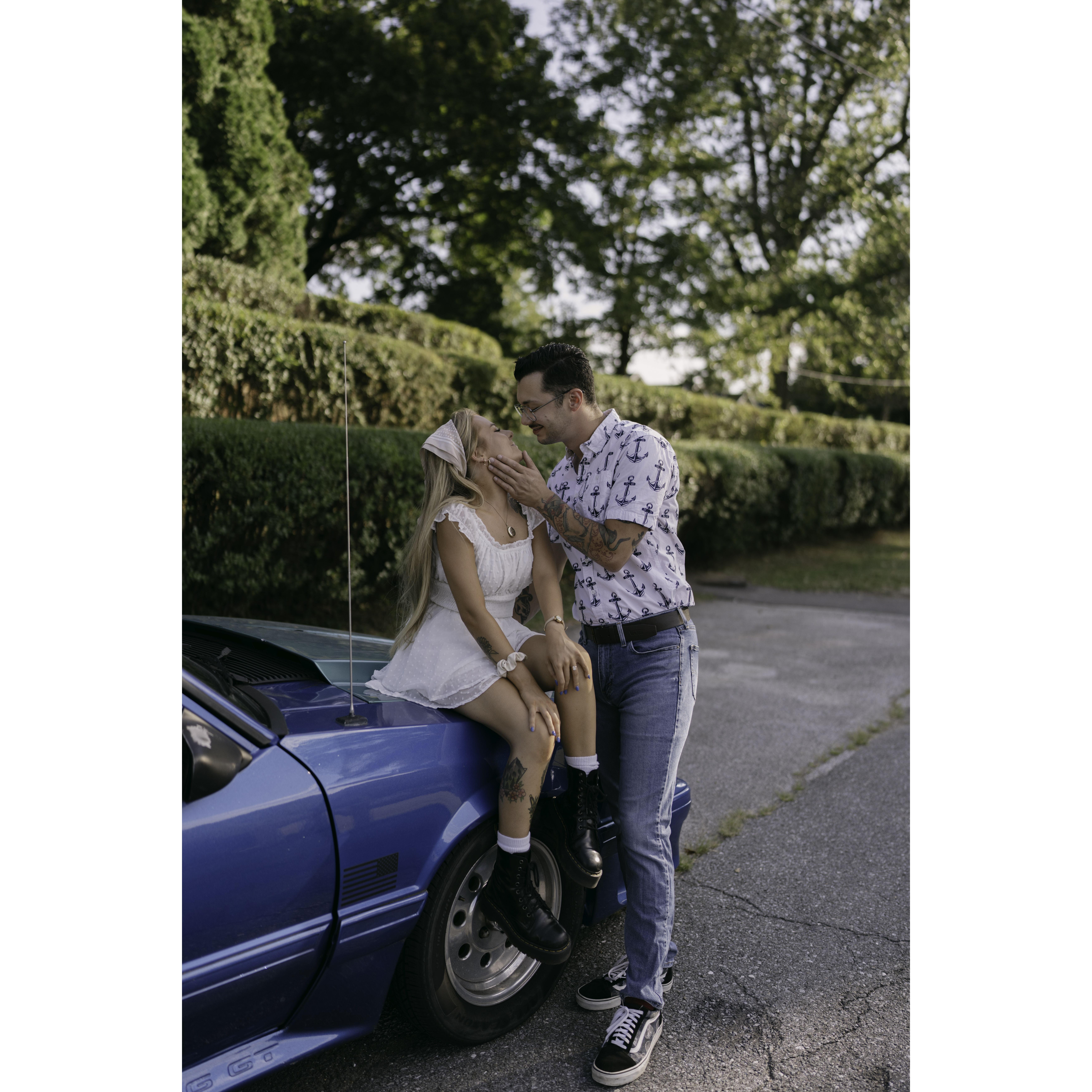 Our engagement shoot was so fun!