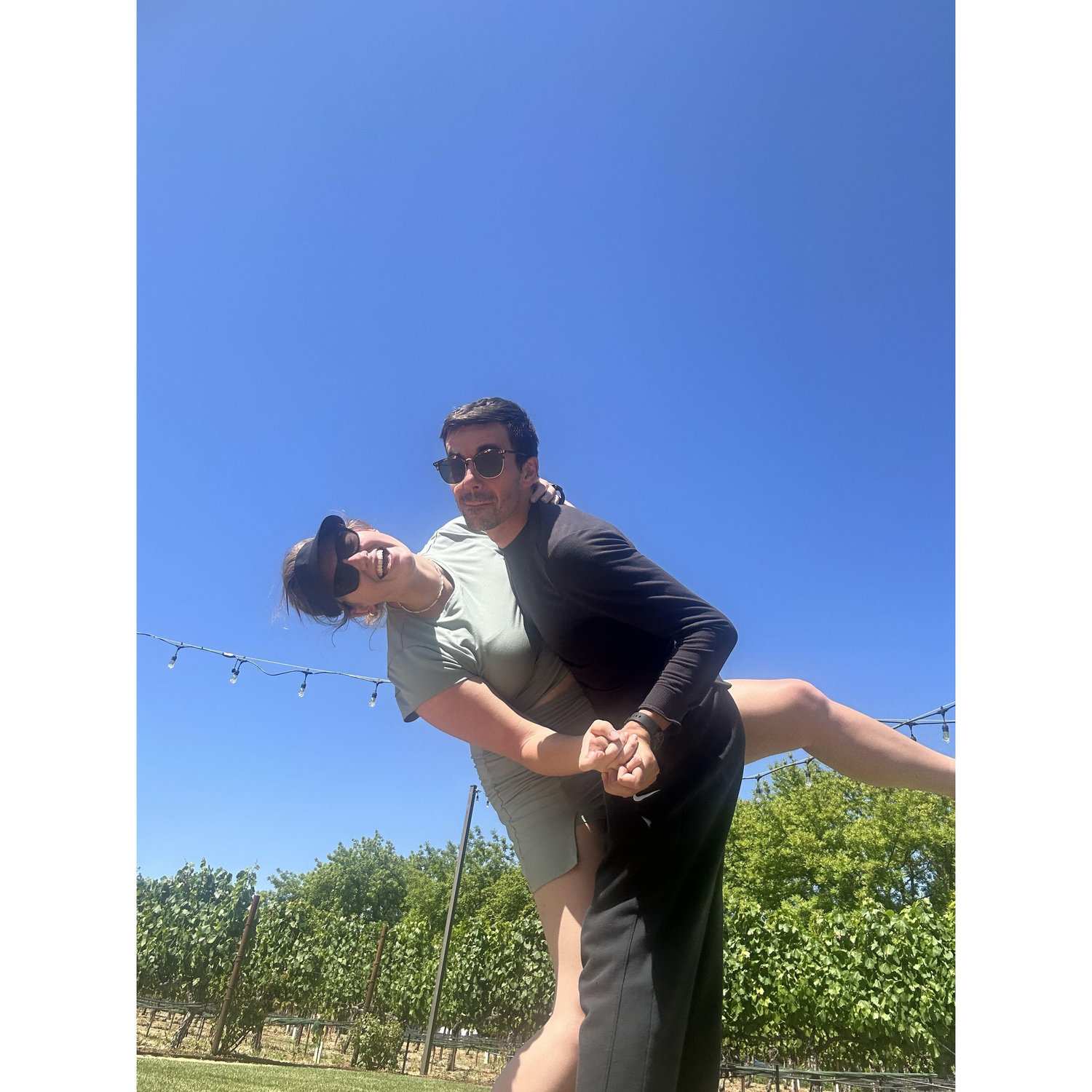 Our first vacation together was in Napa and man was it good