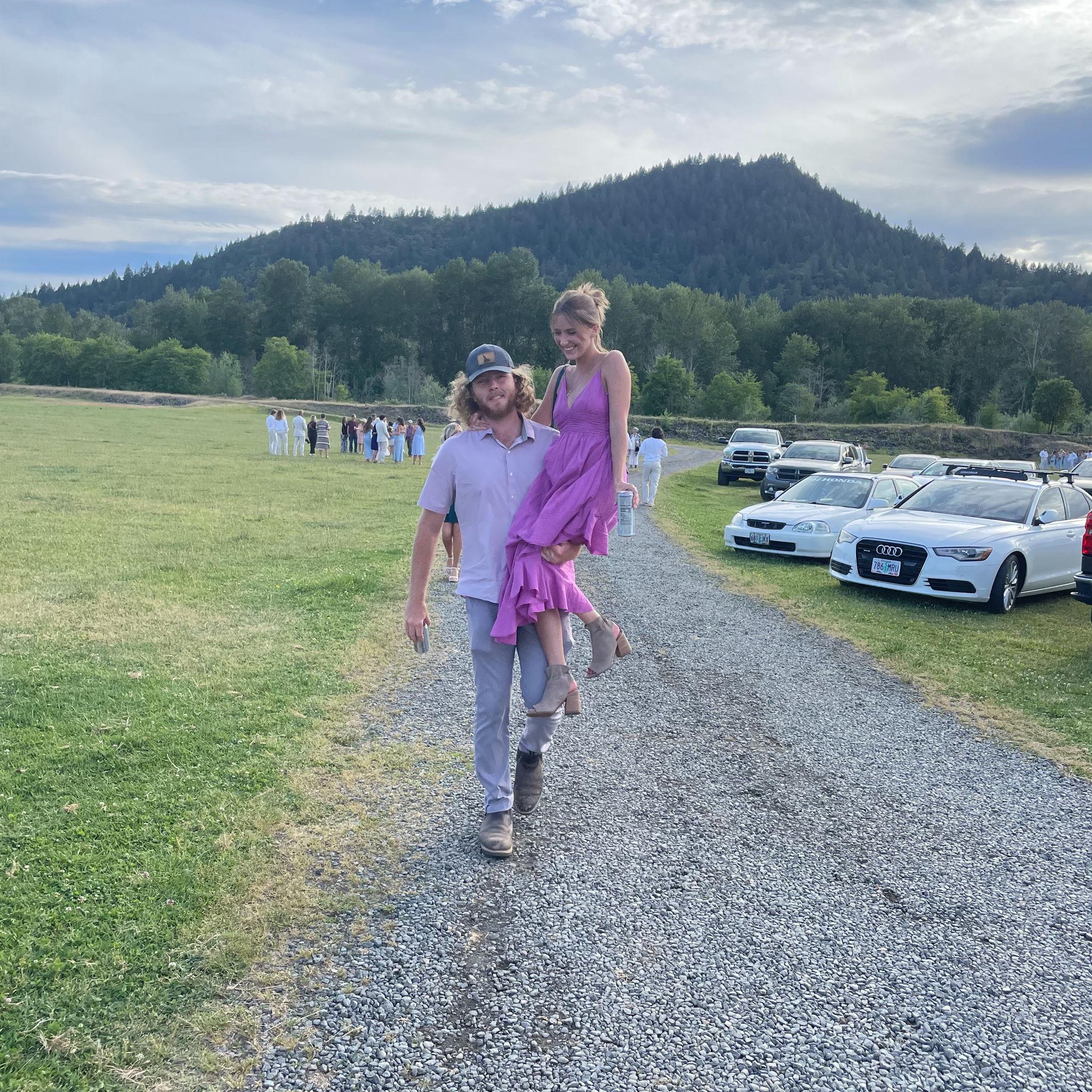 Cade and Saige's wedding!