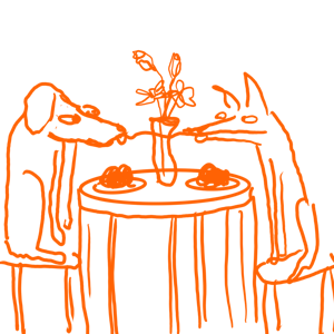 Take us out to dinner