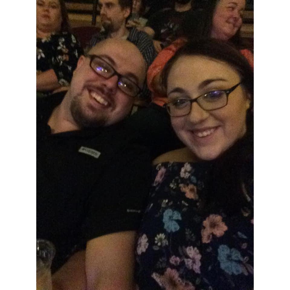 April 26, 2019!!! After the greatest day in our relationship, so far, we got to go see one of our favorite comedians...FLUFFY!!